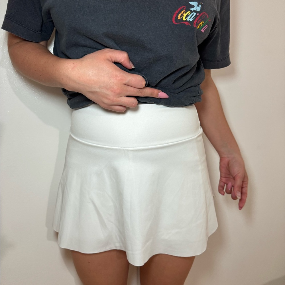 White Women's tennis Skirt